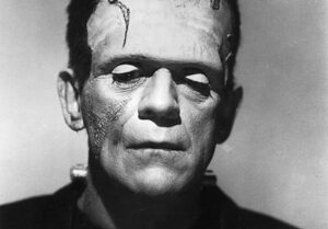 Boris Karloff als das Monster in Frankensteins Braut 1935