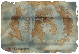 Karte Golarions